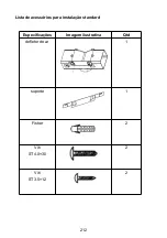 Предварительный просмотр 213 страницы Hoover 36901620 Installation And User Manual