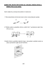 Предварительный просмотр 264 страницы Hoover 36901620 Installation And User Manual