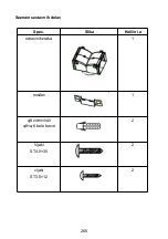 Предварительный просмотр 266 страницы Hoover 36901620 Installation And User Manual