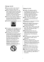 Preview for 5 page of Hoover 36901762 Instruction Manual