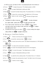 Preview for 22 page of Hoover 38900089 User Instructions