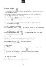 Preview for 18 page of Hoover 38900121 User Instructions