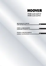 Hoover 38900124 User Instructions preview