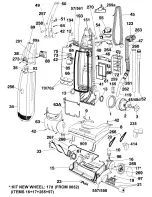 Предварительный просмотр 2 страницы Hoover 39100140 Service Manual