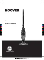 Предварительный просмотр 1 страницы Hoover 39400235 Instruction Manual