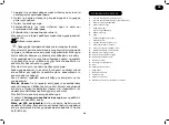 Preview for 42 page of Hoover 39600116 User Manual