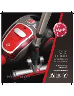 Hoover 5010 HERITAGE Instructions For Use Manual preview