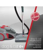 Preview for 1 page of Hoover 5013PH Dog & Cat User Manual