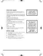 Preview for 7 page of Hoover 6+4 Kg Wash'n dry Sensor Instruction Book