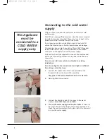 Preview for 8 page of Hoover 6+4 Kg Wash'n dry Sensor Instruction Book