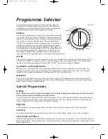 Preview for 21 page of Hoover 6+4 Kg Wash'n dry Sensor Instruction Book