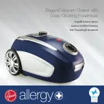 Hoover 7000PH Allergy Instruction Manual предпросмотр