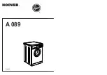 Hoover A 089 User Instructions preview