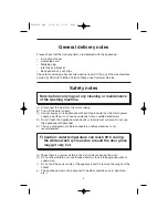 Preview for 4 page of Hoover A.CLASS 1600 ACM16 Instructions For Use Manual