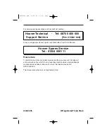 Preview for 32 page of Hoover A.CLASS 1600 ACM16 Instructions For Use Manual