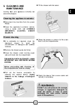 Preview for 11 page of Hoover AH3W 4102DBBE Manual