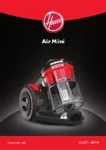 Предварительный просмотр 1 страницы Hoover Air Mini Quick User Manual