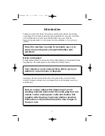 Preview for 3 page of Hoover ASM 160 Instructions For Use Manual