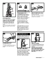 Предварительный просмотр 7 страницы Hoover Aspirateur vertical Elite Rewind Owner'S Manual