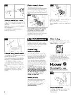 Preview for 8 page of Hoover Bagged Tempo U5145-900 Owner'S Manual