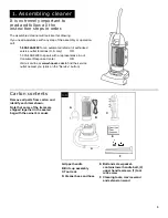 Предварительный просмотр 3 страницы Hoover Bagless Upright Vacuum Cleaner Owner'S Manual