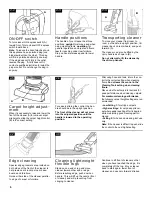 Предварительный просмотр 6 страницы Hoover Bagless Upright Vacuum Cleaner Owner'S Manual