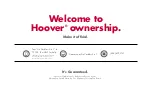 Предварительный просмотр 2 страницы Hoover BH52120 User Manual