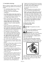 Preview for 8 page of Hoover BHBF 172 UKT/N User Manual