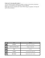 Preview for 2 page of Hoover BHBF 172 UKT User Manual