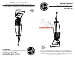 Предварительный просмотр 1 страницы Hoover C1433-010 - COMPANY Commercial Guardsman Bagless Upright Vacuum Operating, And Servicing  Instructions