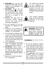 Preview for 4 page of Hoover C85TCEX-AUS Manual