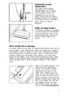 Предварительный просмотр 9 страницы Hoover Celebrity IV S3137 Operating Manual