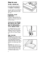 Предварительный просмотр 8 страницы Hoover Celebrity QS S3181 Owner'S Manual