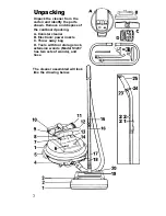 Предварительный просмотр 4 страницы Hoover Celebrity S3237 Operating Manual