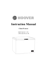 Preview for 1 page of Hoover CFH106AWK Instruction Manual