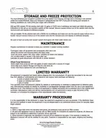 Preview for 4 page of Hoover CH83 Safety, Operation And Maintenance Manual With Parts List