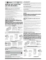 Preview for 1 page of Hoover CH90040 Manual