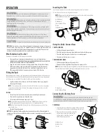 Preview for 4 page of Hoover CH90200 User Manual