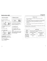 Preview for 10 page of Hoover Classica 1000 AC158 User Manual