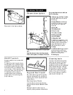 Preview for 4 page of Hoover Compact Canister Cleaner Owner'S Manual