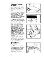 Предварительный просмотр 7 страницы Hoover Concept one Instuctions