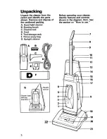 Предварительный просмотр 4 страницы Hoover concept two U4211 Owner'S Manual