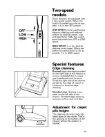 Предварительный просмотр 11 страницы Hoover concept two U4211 Owner'S Manual