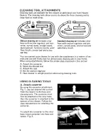 Предварительный просмотр 10 страницы Hoover CONVERTIBLE U4057 Owner'S Manual