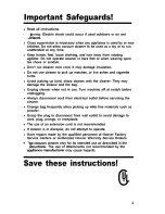 Preview for 3 page of Hoover Convertible U4101001 Owner'S Manual