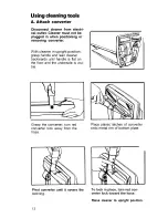 Preview for 14 page of Hoover Convertible U4101001 Owner'S Manual