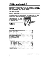 Preview for 2 page of Hoover Convertible U4119 Owner'S Manual