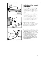 Preview for 9 page of Hoover Convertible U4119 Owner'S Manual