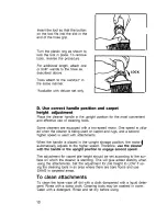 Preview for 14 page of Hoover Convertible U4119 Owner'S Manual