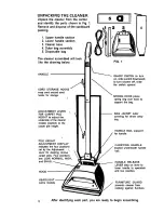 Предварительный просмотр 4 страницы Hoover Convrtible U4101 Owner'S Manual